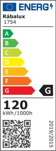 Rabalux 1754 Eco-halogen Žárovka a jiný zdroj | R7S | Teplá bílá | Stmívatelné