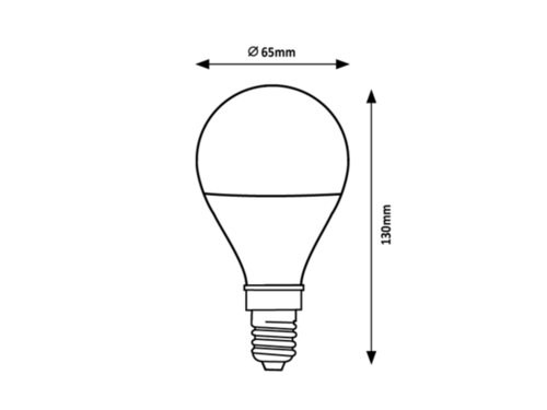 Rabalux 1970 SMD-LED LED žárovka E27 | Přírodní bílá | 20W