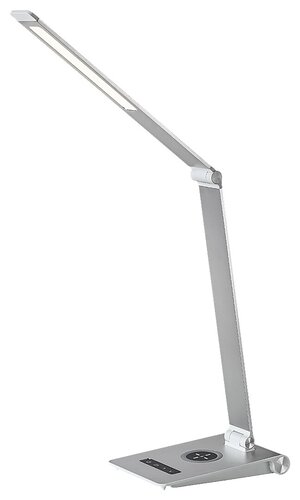 Rabalux 2029 Nilfgard LED Moderní stolní lampička | Variabilní | Stmívatelné | 13W | Bílá | Kov | Stříbrná