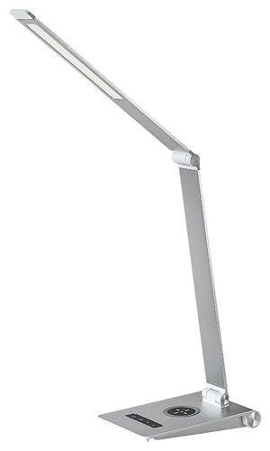 Rabalux 2029 Nilfgard LED Moderní stolní lampička | Variabilní | Stmívatelné | 13W | Bílá | Kov | Stříbrná