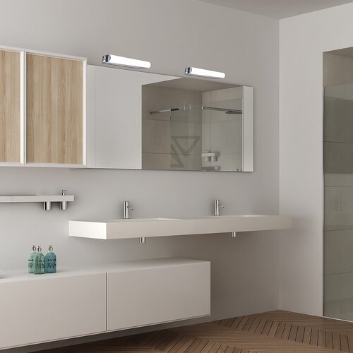 Rabalux 2065 Matt LED Vnitřní osvětlení | Přírodní bílá | 10W | Bílá | Chrom | Kov