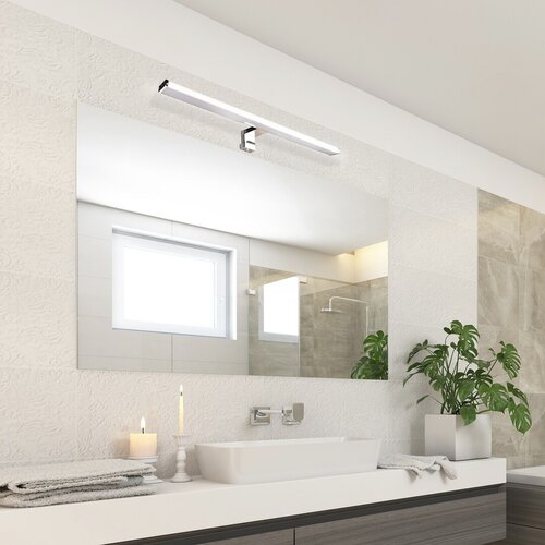 Rabalux 2115 Levon LED Vnitřní osvětlení | Přírodní bílá | 12W | Bílá | Chrom | Kov