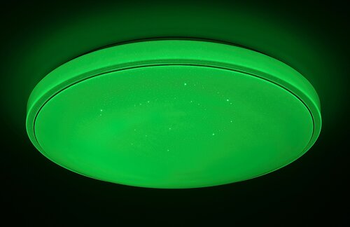 Rabalux 2117 Bruce LED Stropní svítidlo s ovladačem | RGB | Variabilní | Stmívatelné | 40W | Bílá