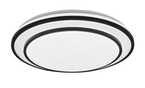 Rabalux 2130 Lupita LED Stropní svítidlo s ovladačem | Variabilní | Stmívatelné | 40W | Bílá | Černá