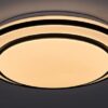 Rabalux 2130 Lupita LED Stropní svítidlo s ovladačem | Variabilní | Stmívatelné | 40W | Bílá | Černá