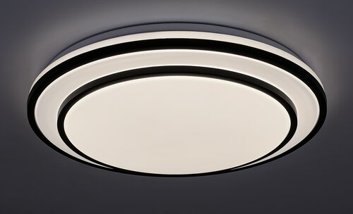 Rabalux 2130 Lupita LED Stropní svítidlo s ovladačem | Variabilní | Stmívatelné | 40W | Bílá | Černá
