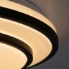 Rabalux 2130 Lupita LED Stropní svítidlo s ovladačem | Variabilní | Stmívatelné | 40W | Bílá | Černá