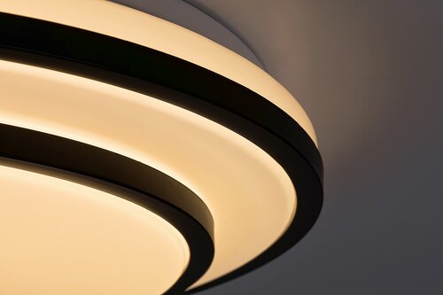 Rabalux 2130 Lupita LED Stropní svítidlo s ovladačem | Variabilní | Stmívatelné | 40W | Bílá | Černá