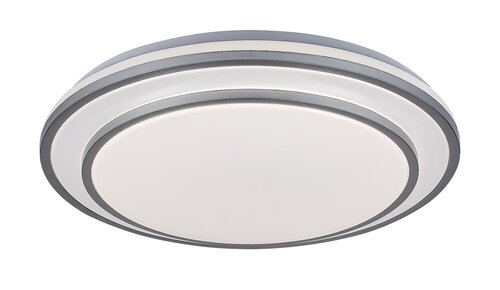 Rabalux 2131 Lupita LED Stropní svítidlo s ovladačem | Variabilní | Stmívatelné | 40W | Bílá | Kov | Stříbrná