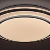 Rabalux 2131 Lupita LED Stropní svítidlo s ovladačem | Variabilní | Stmívatelné | 40W | Bílá | Kov | Stříbrná