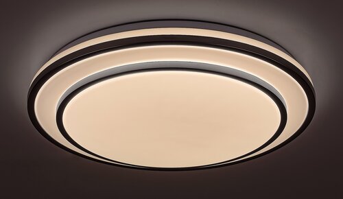 Rabalux 2131 Lupita LED Stropní svítidlo s ovladačem | Variabilní | Stmívatelné | 40W | Bílá | Kov | Stříbrná