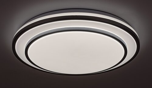 Rabalux 2131 Lupita LED Stropní svítidlo s ovladačem | Variabilní | Stmívatelné | 40W | Bílá | Kov | Stříbrná