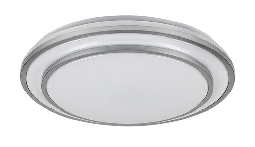 Rabalux 2131 Lupita LED Stropní svítidlo s ovladačem | Variabilní | Stmívatelné | 40W | Bílá | Kov | Stříbrná