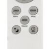Rabalux 2131 Lupita LED Stropní svítidlo s ovladačem | Variabilní | Stmívatelné | 40W | Bílá | Kov | Stříbrná