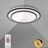 Rabalux 2131 Lupita LED Stropní svítidlo s ovladačem | Variabilní | Stmívatelné | 40W | Bílá | Kov | Stříbrná