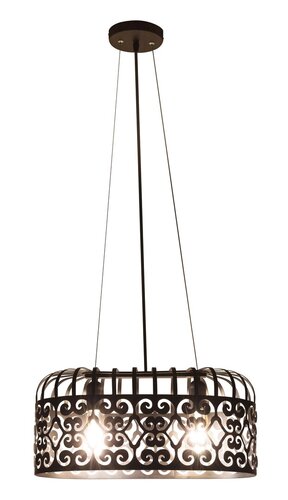 Rabalux 2157 Alessandra Vintage lustr | E27 | Černá