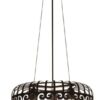 Rabalux 2158 Alessandra Vintage lustr | E27 | Černá