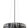 Rabalux 2158 Alessandra Vintage lustr | E27 | Černá
