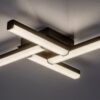 Rabalux 2168 Evan LED Vnitřní osvětlení | Přírodní bílá | 18W | Bílá | Černá
