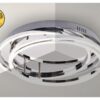 Rabalux 2183 Selena LED Moderní stropní svítidlo | Přírodní bílá | Stmívatelné | 40W | Chrom | Kov