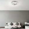 Rabalux 2183 Selena LED Moderní stropní svítidlo | Přírodní bílá | Stmívatelné | 40W | Chrom | Kov