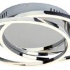 Rabalux 2184 Selena LED Moderní stropní svítidlo | Přírodní bílá | 30W | Chrom | Kov