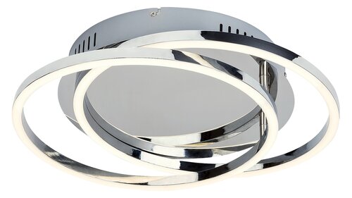 Rabalux 2184 Selena LED Moderní stropní svítidlo | Přírodní bílá | 30W | Chrom | Kov