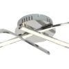 Rabalux 2187 Aniela LED Moderní stropní svítidlo | Přírodní bílá | 20W | Chrom | Kov