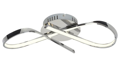 Rabalux 2187 Aniela LED Moderní stropní svítidlo | Přírodní bílá | 20W | Chrom | Kov