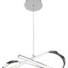 Rabalux 2188 Aniela LED Moderní stropní svítidlo | Přírodní bílá | 20W | Chrom | Kov