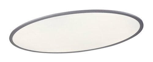 Rabalux 2193 Taleb LED Stropní svítidlo s ovladačem | Variabilní | Stmívatelné | 60W | Bílá | Kov | Stříbrná