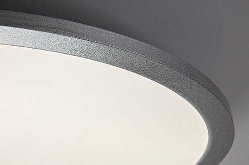 Rabalux 2193 Taleb LED Stropní svítidlo s ovladačem | Variabilní | Stmívatelné | 60W | Bílá | Kov | Stříbrná
