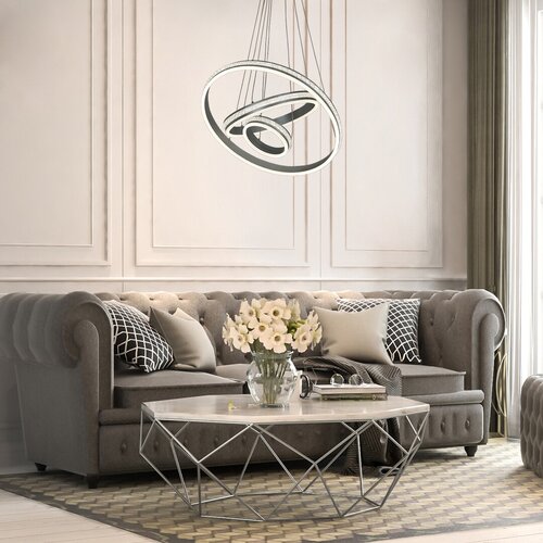 Rabalux 2230 Avalon LED Moderní stropní svítidlo | Přírodní bílá | 75W | Bílá