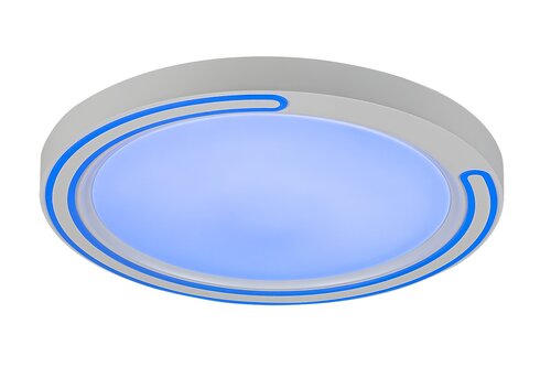 Rabalux 2249 Triton LED Stropní svítidlo s ovladačem | RGB | Variabilní | Stmívatelné | 40W | Bílá