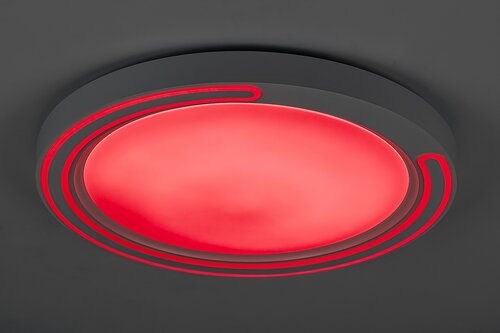Rabalux 2249 Triton LED Stropní svítidlo s ovladačem | RGB | Variabilní | Stmívatelné | 40W | Bílá