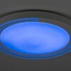 Rabalux 2249 Triton LED Stropní svítidlo s ovladačem | RGB | Variabilní | Stmívatelné | 40W | Bílá