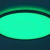 Rabalux 2290 Rasmus LED Stropní svítidlo s ovladačem | Přírodní bílá | RGB | Stmívatelné | 22W | Bílá | Kov | Stříbrná
