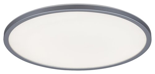 Rabalux 2290 Rasmus LED Stropní svítidlo s ovladačem | Přírodní bílá | RGB | Stmívatelné | 22W | Bílá | Kov | Stříbrná