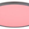 Rabalux 2290 Rasmus LED Stropní svítidlo s ovladačem | Přírodní bílá | RGB | Stmívatelné | 22W | Bílá | Kov | Stříbrná