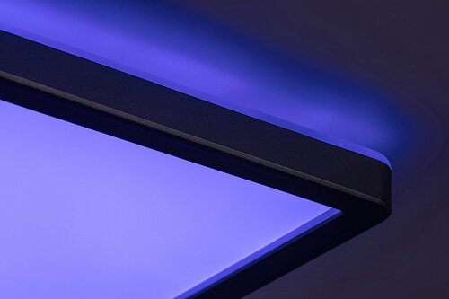 Rabalux 2291 Rasmus LED Stropní svítidlo s ovladačem | Přírodní bílá | RGB | Stmívatelné | 22W | Bílá | Kov | Stříbrná