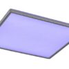 Rabalux 2291 Rasmus LED Stropní svítidlo s ovladačem | Přírodní bílá | RGB | Stmívatelné | 22W | Bílá | Kov | Stříbrná