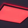 Rabalux 2291 Rasmus LED Stropní svítidlo s ovladačem | Přírodní bílá | RGB | Stmívatelné | 22W | Bílá | Kov | Stříbrná