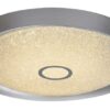 Rabalux 2297 LED Stropní svítidlo s ovladačem | Variabilní | 22W | Chrom | Kov