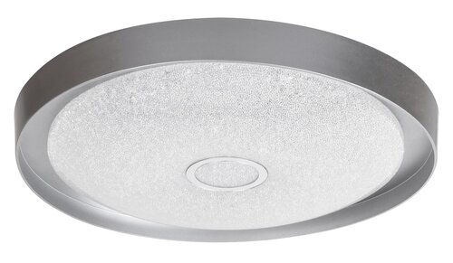 Rabalux 2297 LED Stropní svítidlo s ovladačem | Variabilní | 22W | Chrom | Kov