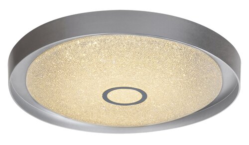 Rabalux 2297 LED Stropní svítidlo s ovladačem | Variabilní | 22W | Chrom | Kov