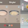 Rabalux 2299 Esme LED Moderní stropní svítidlo | Variabilní | 24W | Bílá