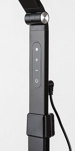 Rabalux 2310 Draco LED Moderní stolní lampička | Variabilní | Stmívatelné | 13W | Černá