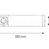 Rabalux 2326 Soft Pod linku | G23 | Teplá bílá | Kov | Stříbrná