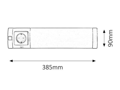 Rabalux 2326 Soft Pod linku | G23 | Teplá bílá | Kov | Stříbrná