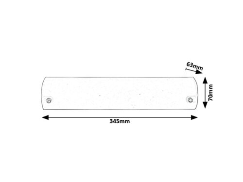 Rabalux 2347 Archie LED Pod linku | Teplá bílá | 12W | Bílá